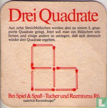 Drei Quadrate / Tucher Pilsener - R6 - Bild 1