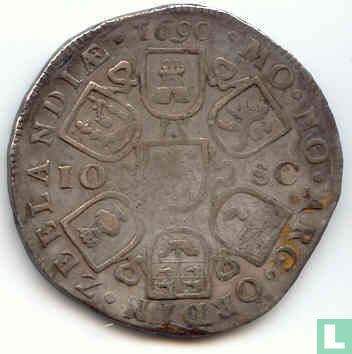 Zeeland 2 daalders / 10 schelling 1690 - Afbeelding 1