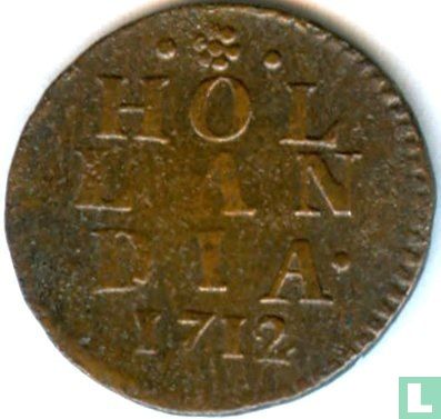 Holland 1 duit 1712 - Afbeelding 1