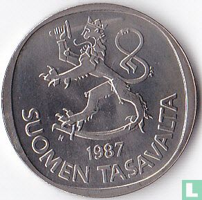 Finland 1 markka 1987 (N) - Afbeelding 1