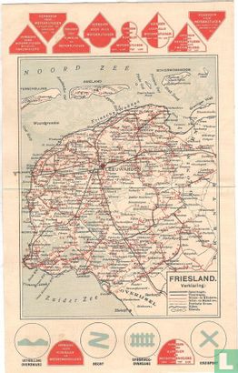 Provinciekaart Friesland - Image 2