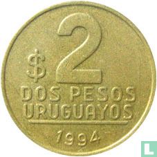 Uruguay 2 Peso Uruguayo 1994 - Bild 1