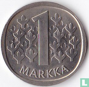 Finnland 1 Markka 1987 (N) - Bild 2