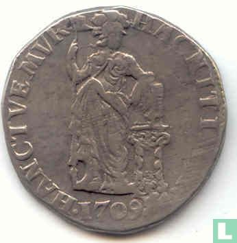 Gelderland 1 gulden 1709 - Afbeelding 1