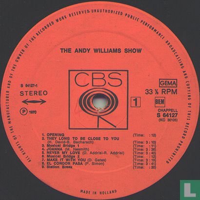 The Andy Williams Show - Afbeelding 3