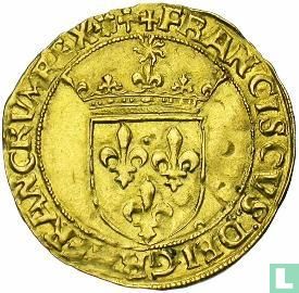 Frankrijk gouden écu 1519 (Lyon) - Afbeelding 2