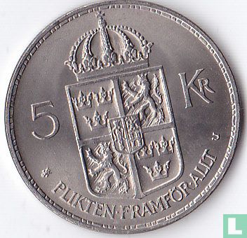 Zweden 5 kronor 1973 - Afbeelding 2