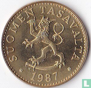 Finlande 50 penniä 1987 (N) - Image 1