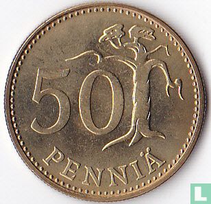 Finland 50 penniä 1987 (N) - Afbeelding 2