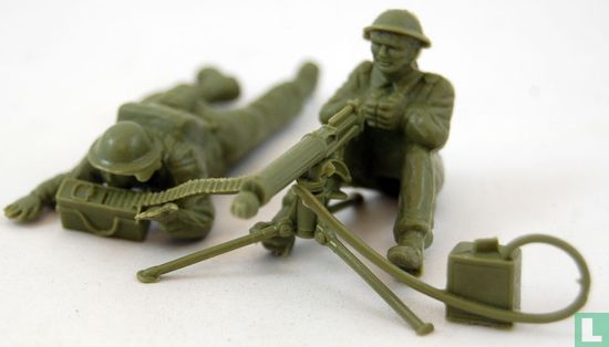 Britse mitrailleur team - Afbeelding 1