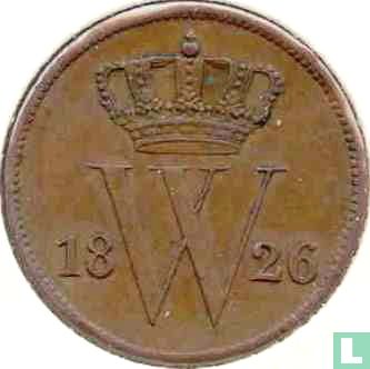 Nederland 1 cent 1826 (B) - Afbeelding 1