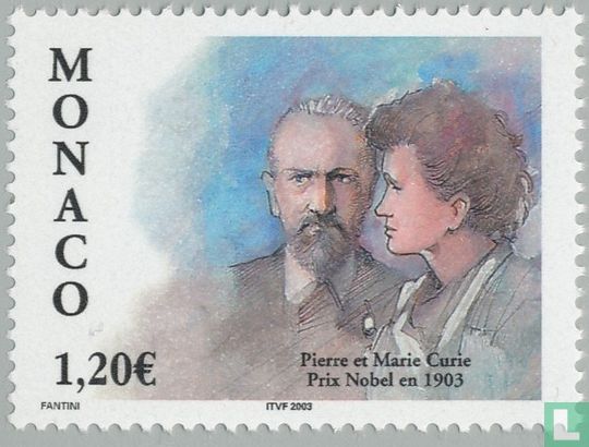 Pierre und Marie Curie Nobelpreis 1903