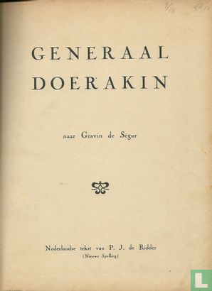 Generaal Doerakin - Afbeelding 3