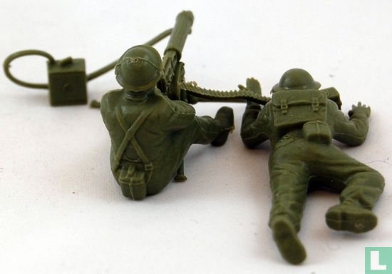 Britse mitrailleur team - Afbeelding 2