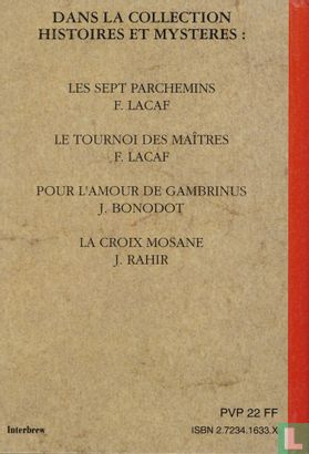 Collection Histoires et Mystères + La confrérie des chevaliers de l'orge - Afbeelding 2