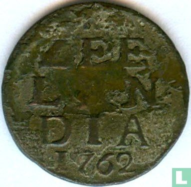 Zélande 1 duit 1762 - Image 1