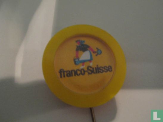 Franco - Suisse boerin [geel/geel/blauw/rose/zwart] - Afbeelding 1