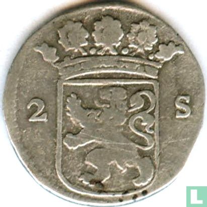 Holland 2 stuiver 1716 - Image 2