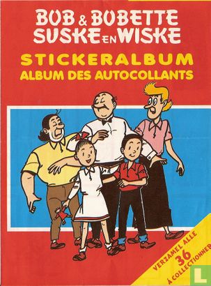 Stickeralbum - album des autocollants. - Afbeelding 1