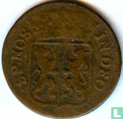 Gelderland 1 duit 1703 (koper) - Afbeelding 2