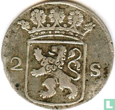 Holland 2 stuiver 1778 - Afbeelding 2