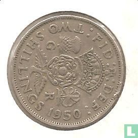 Verenigd Koninkrijk 2 shillings 1950 - Afbeelding 1