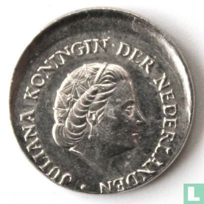 Nederland 25 cent 1973 (misslag) - Afbeelding 2
