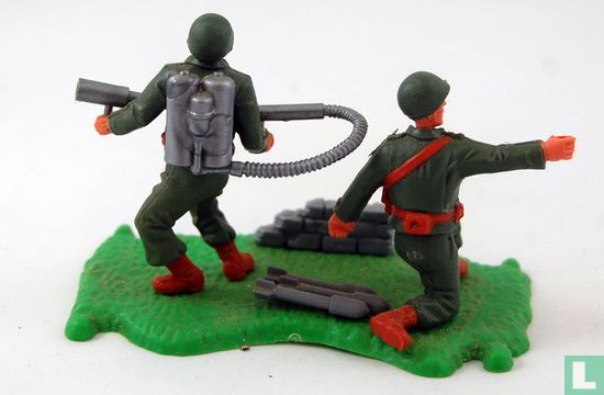 G.I.'s  with flamethrower - Image 2