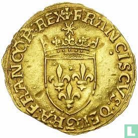 Frankrijk gouden écu 1519 (Toulouse) - Bild 2