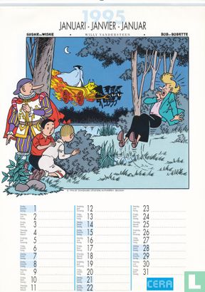 Cera kalender 1995 - Image 1