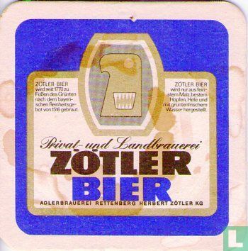 Zötler Bier / Zötler Pils - Image 1