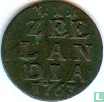 Zeeland 1 duit 1763 - Image 1