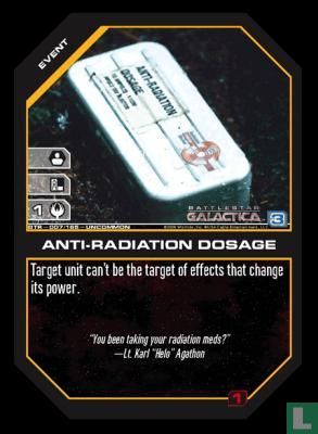 Anti-Radiation Dosage
