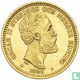 Zweden 20 kronor 1889 - Afbeelding 1