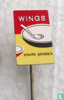 Wings zoute pinda's