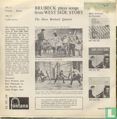 Brubeck Plays Songs from West Side Story - Image 2