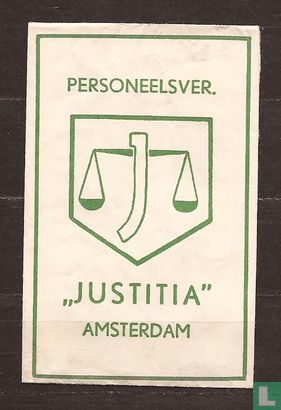 Personeelsver. "Justitia" - Afbeelding 1