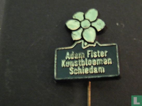 Adam Fister Kunstbloemen Schiedam [gold on black]