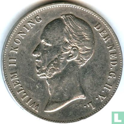 Netherlands 2½ gulden 1849 (type 1) - Image 2