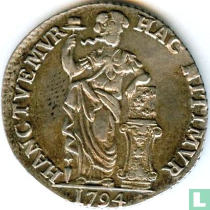 West-Friesland 1 gulden 1794 - Afbeelding 3