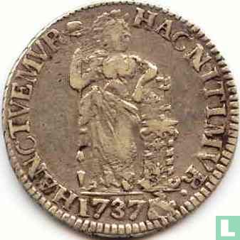Gelderland 1 gulden 1737 - Afbeelding 1