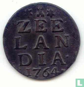 Zeeland 1 duit 1764 (copper) - Image 1
