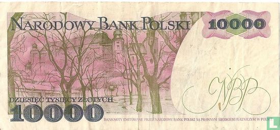 Polen 10.000 Zlotych 1988 - Afbeelding 2