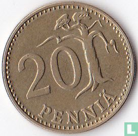 Finland 20 penniä 1977 - Image 2