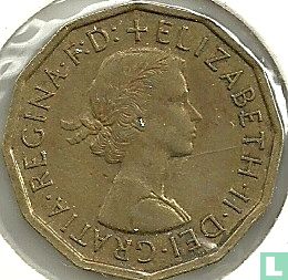 Royaume-Uni 3 pence 1963 - Image 2