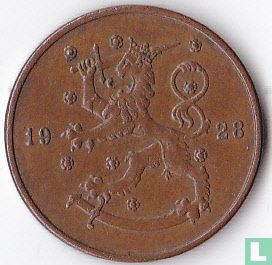 Finlande 10 penniä 1928 - Image 1