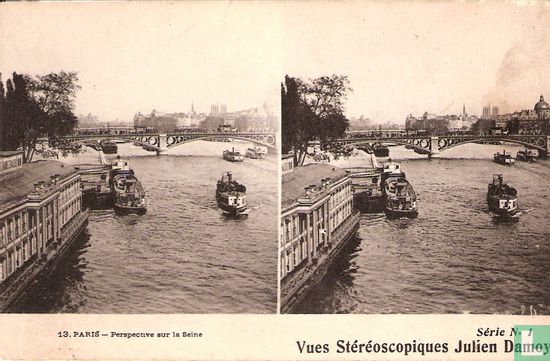 01-13. Paris - Perspective sur la Seine