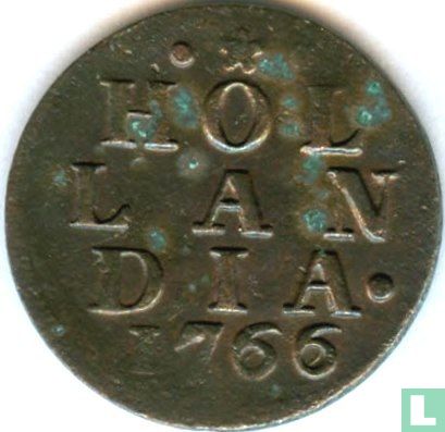 Holland 1 duit 1766 - Afbeelding 1