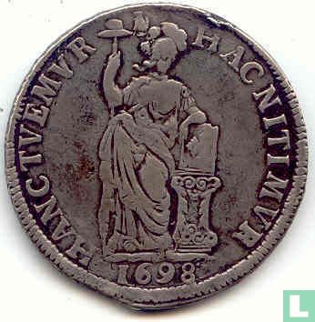 Deventer 3 gulden 1698 (gladde rand) - Afbeelding 1