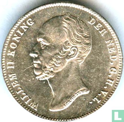 Niederlande ½ Gulden 1847 - Bild 2